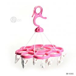 迪樂(lè)梅花形曬衣架(28