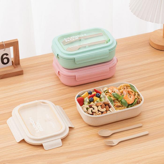 小麥分格飯盒1100ml